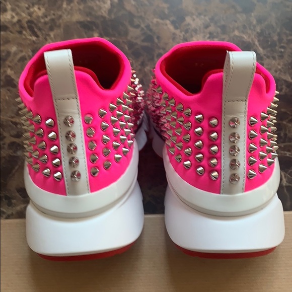 Christian Louboutin Donna Sock Spike Sneakers - Picture 6 of 10